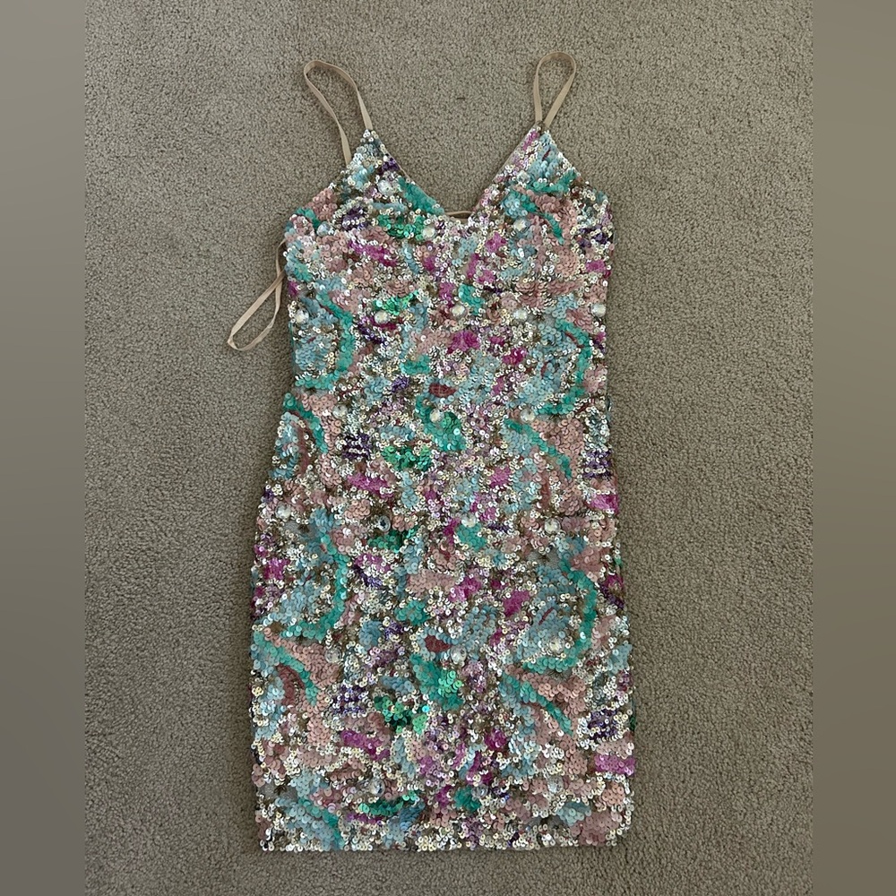 Top shop Sequin Cocktail Dress